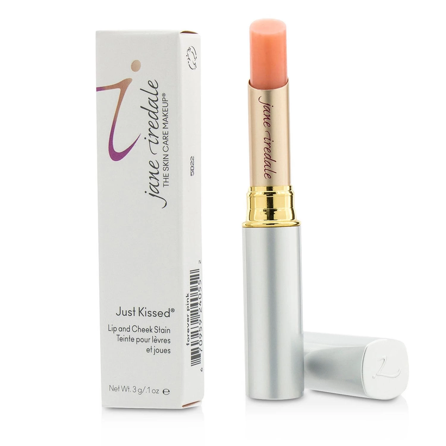 Jane Iredale Just Kissed Lip & Cheek Stain - Forever Red 3g/0.1oz - Image 8