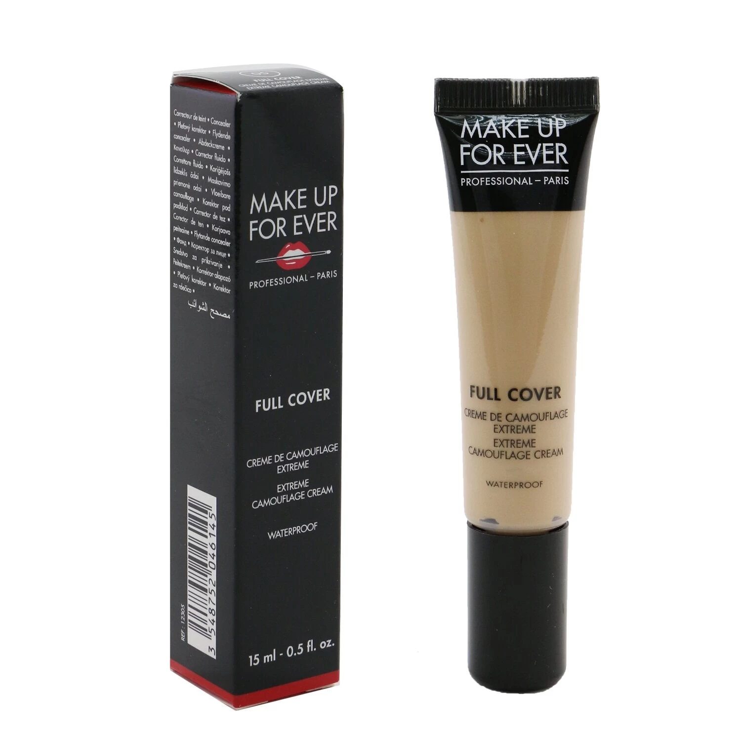 Make Up For Ever Full Cover Extreme Camouflage Cream Waterproof - #10 (Golden Beige) 15ml/0.5oz - Image 11