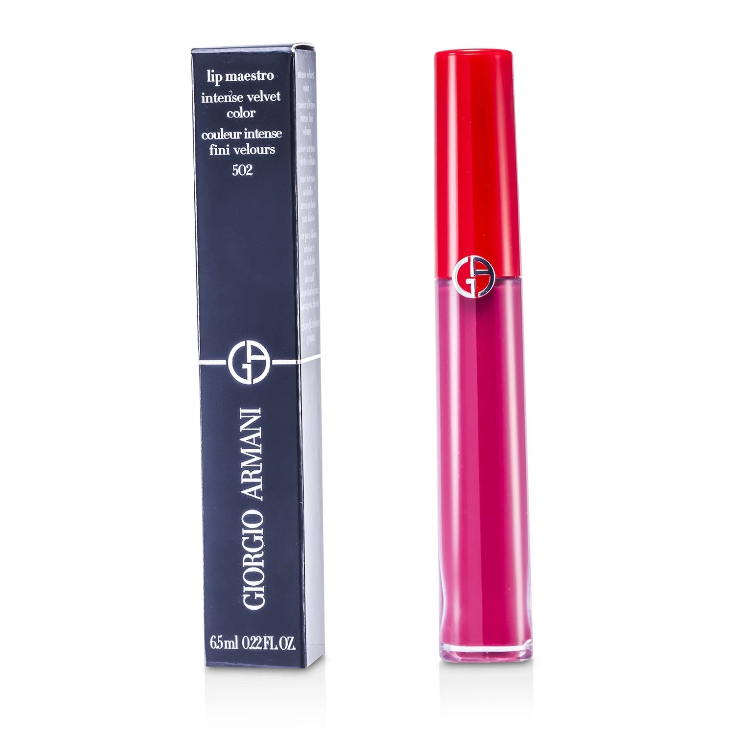 Giorgio Armani Lip Maestro Intense Velvet Color (Liquid Lipstick) - # 417 (Blaze) 6.5ml/0.22oz - Image 20