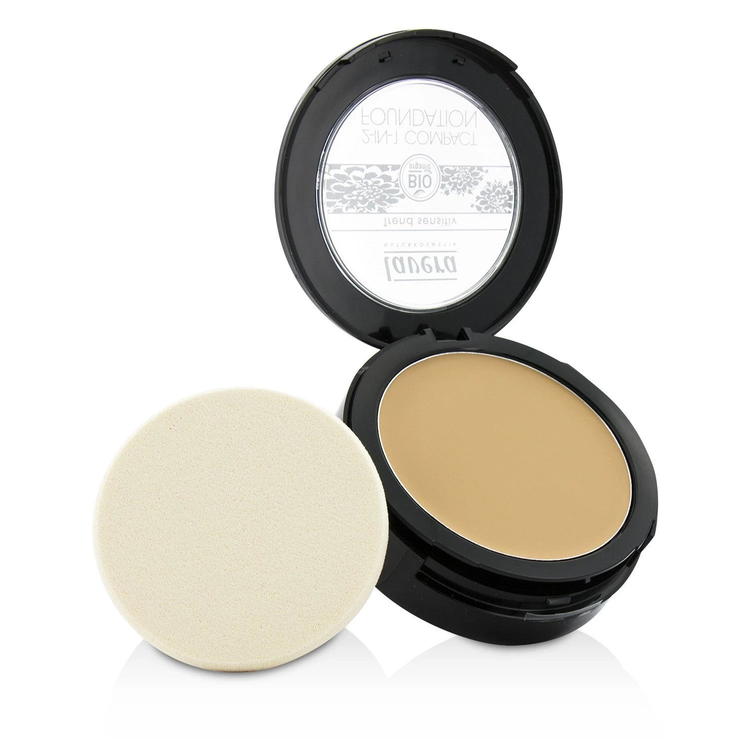 Lavera 2 In 1 Compact Foundation - # 01 Ivory 10g/0.3oz - Image 2