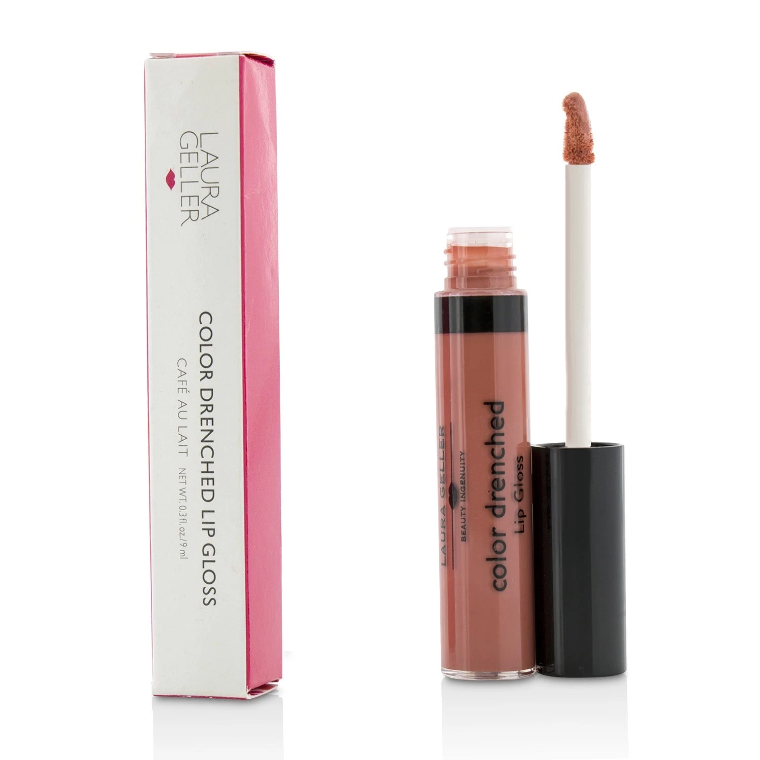 Laura Geller Color Drenched Lip Gloss - #Cafe Au Lait 9ml/0.3oz - Image 2