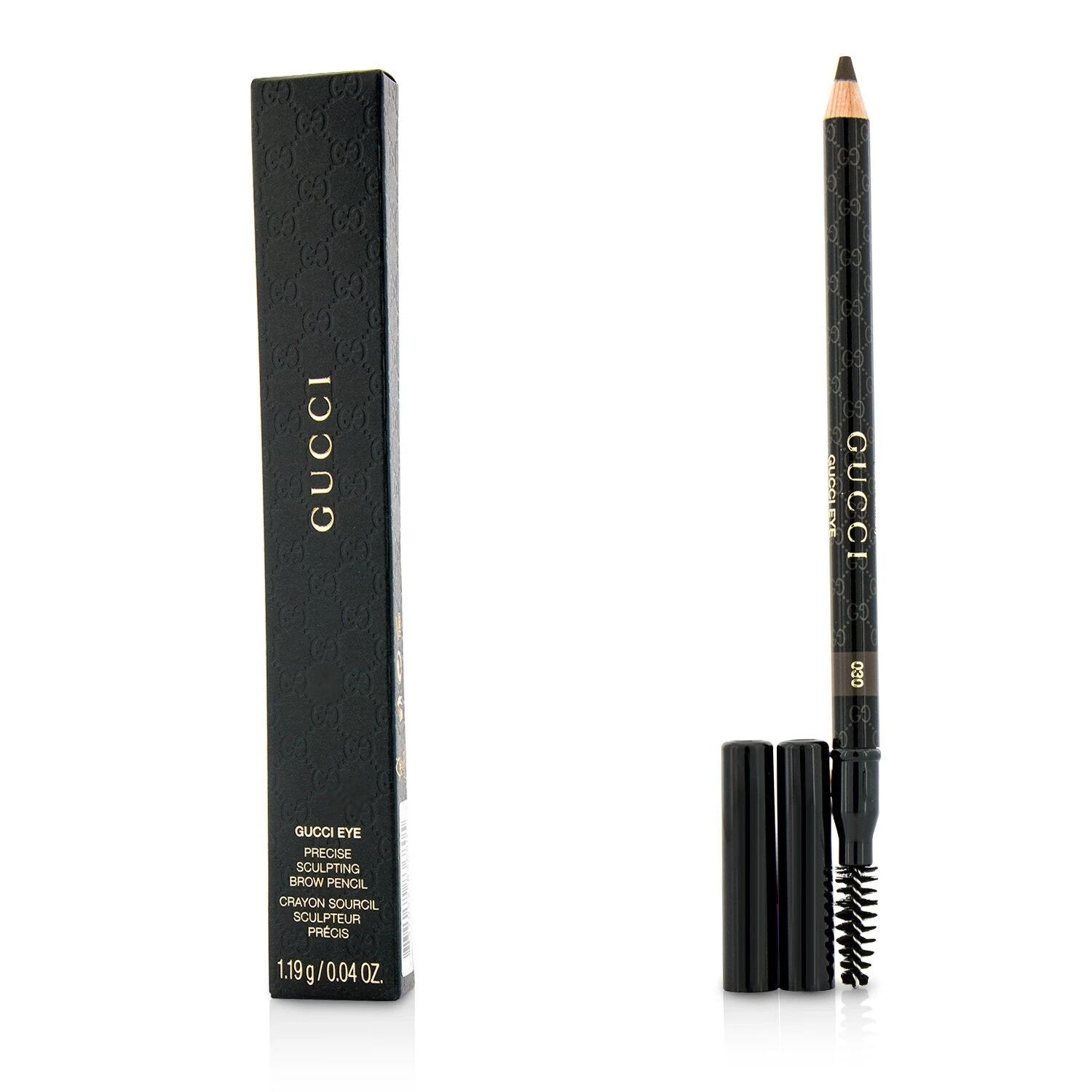 Gucci Precise Sculpting Brow Pencil - #030 Soft Black 1.19g/0.04oz
