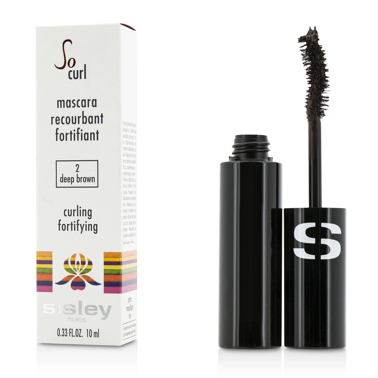 Sisley So Curl Mascara Curling & Fortifying - #01 Deep Black 10ml/0.33oz - Image 4