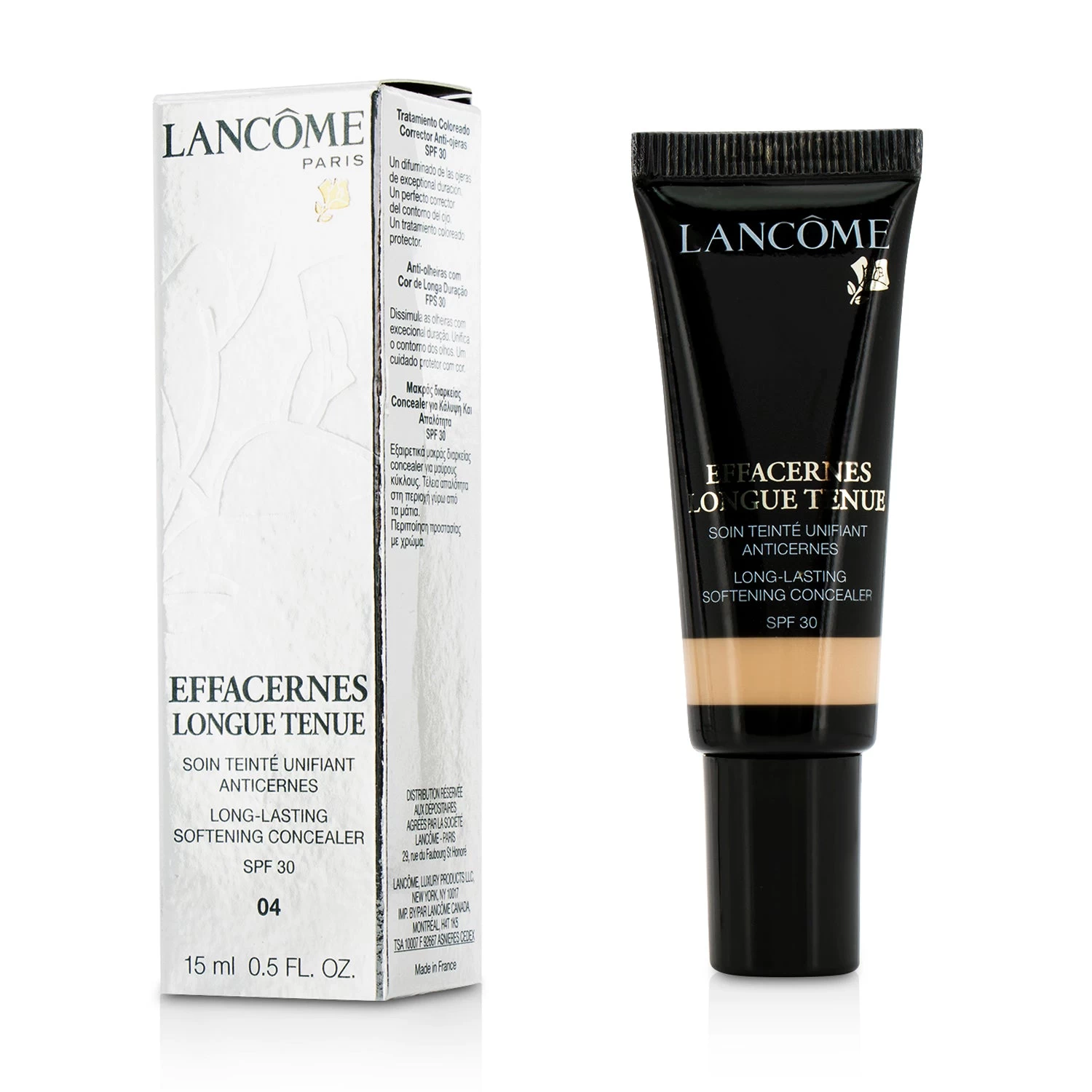 Lancome Effacernes Long Lasting Softening Concealer SPF30 - #01 Beige Pastel 15ml/0.5oz - Image 4