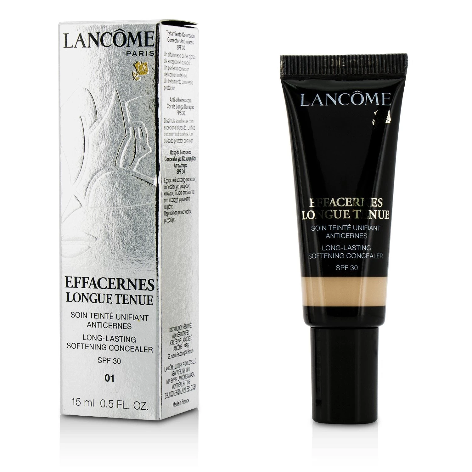 Lancome Effacernes Long Lasting Softening Concealer SPF30 - #02 Beige Sable 15ml/0.5oz - Image 6