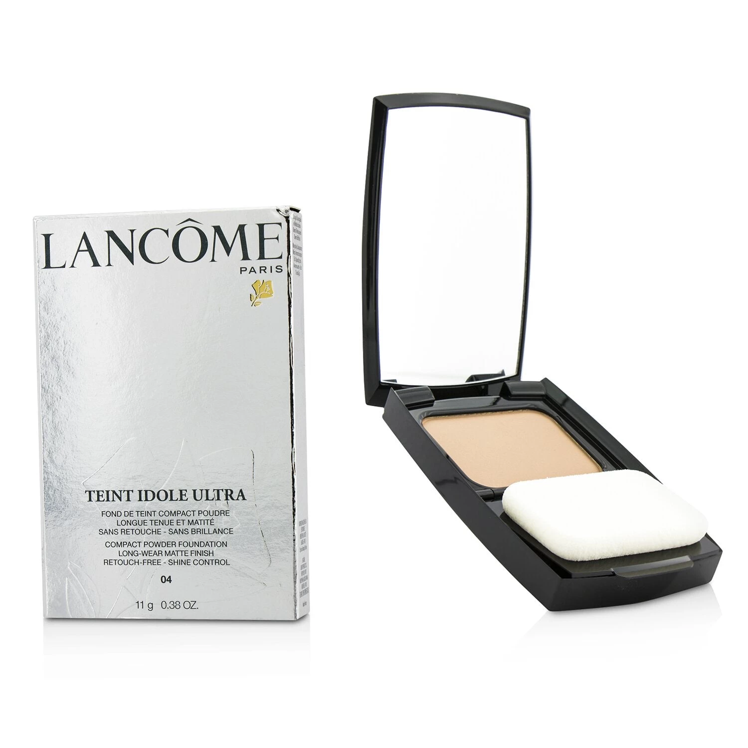 Lancome Teint Idole Ultra Compact Powder Foundation (Long Wear Matte Finish) - #01 Beige Albatre (Box Slightly Damaged) 11g/0.38oz - Image 2