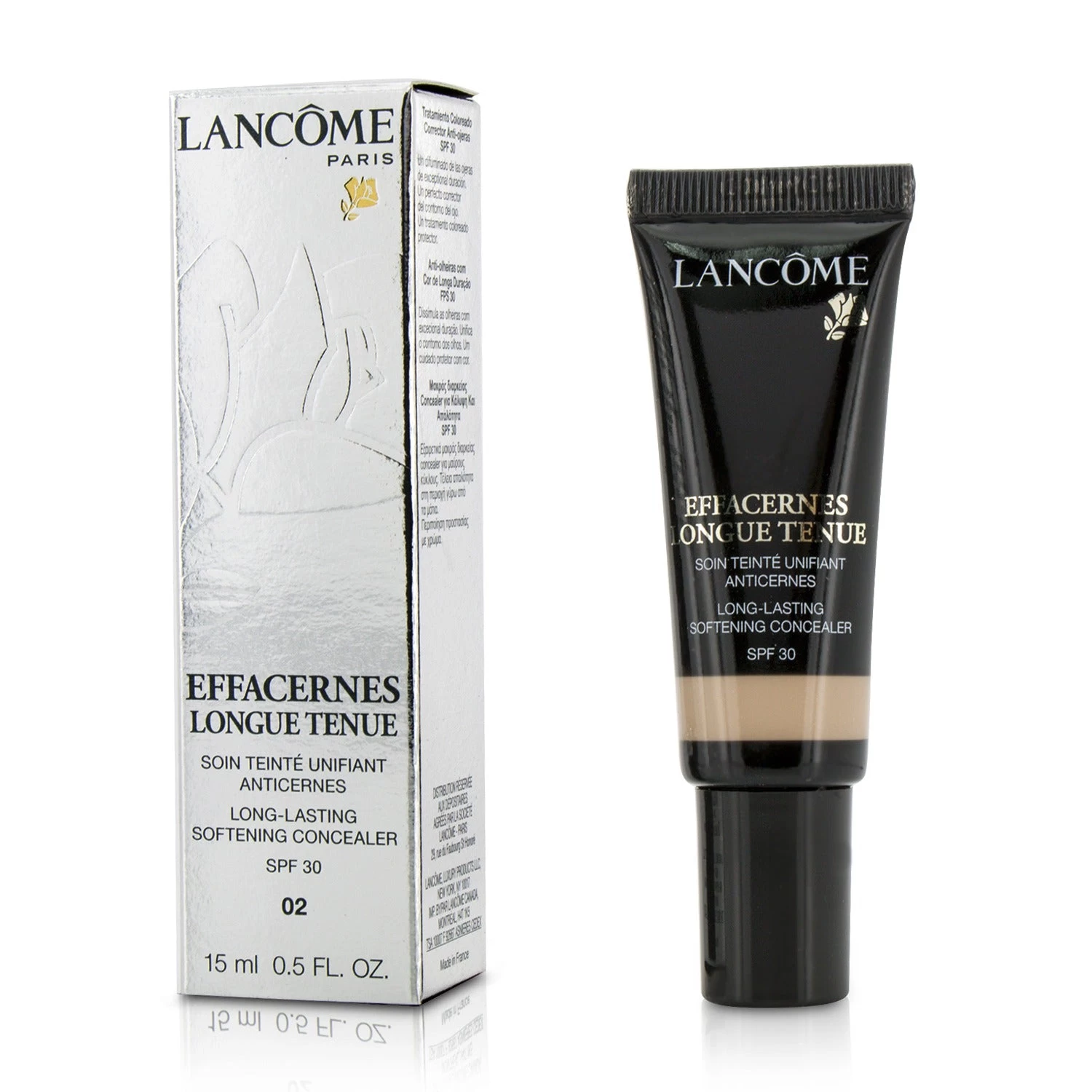 Lancome Effacernes Long Lasting Softening Concealer SPF30 - #02 Beige Sable 15ml/0.5oz