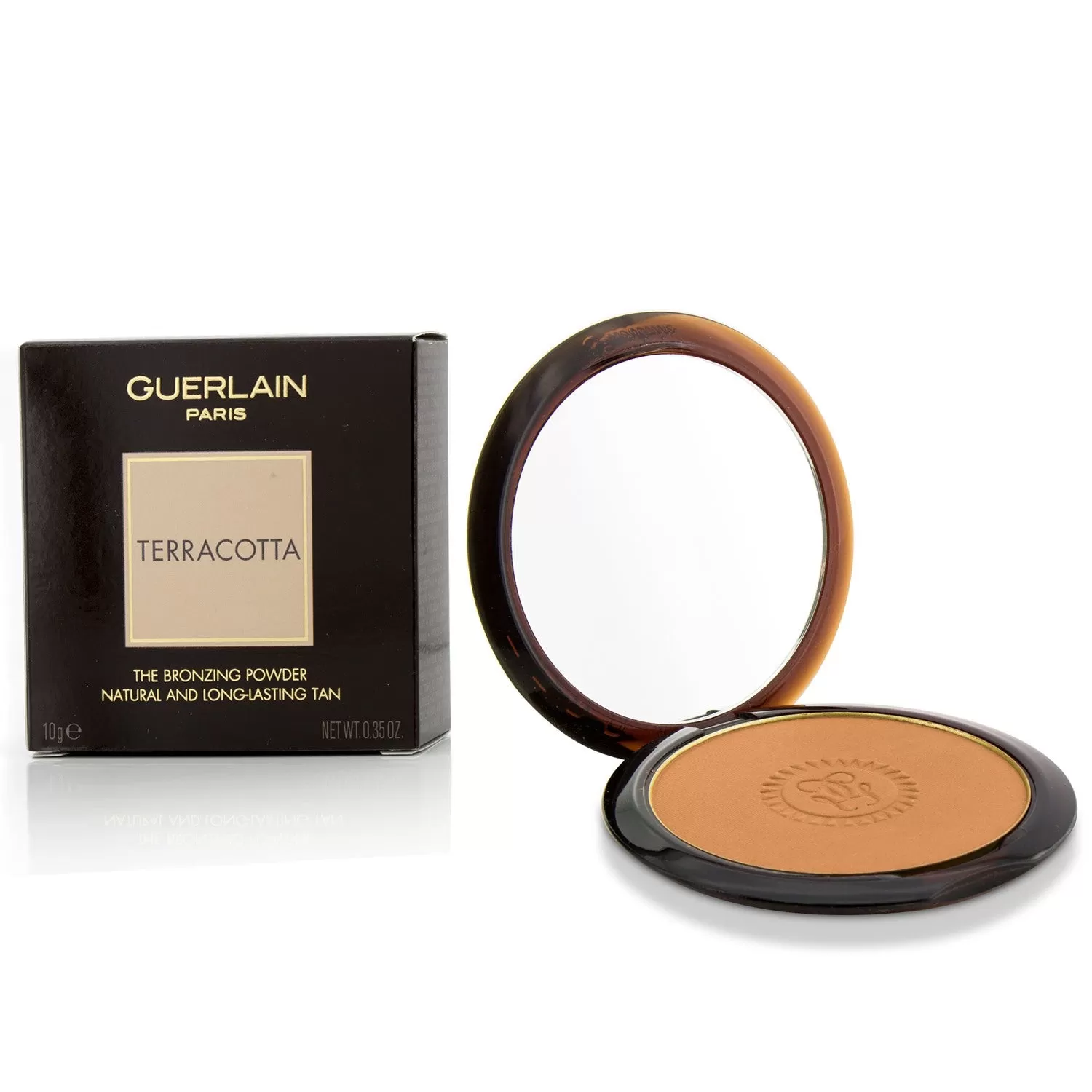 Guerlain Terracotta The Bronzing Powder (Natural & Long Lasting Tan) - No. 01 Light Brunettes 10g/0.35oz - Image 7
