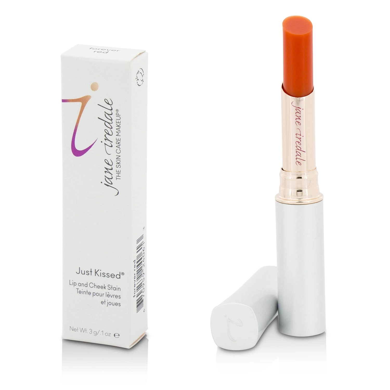 Jane Iredale Just Kissed Lip & Cheek Stain - Forever Peach 3g/0.1oz - Image 7