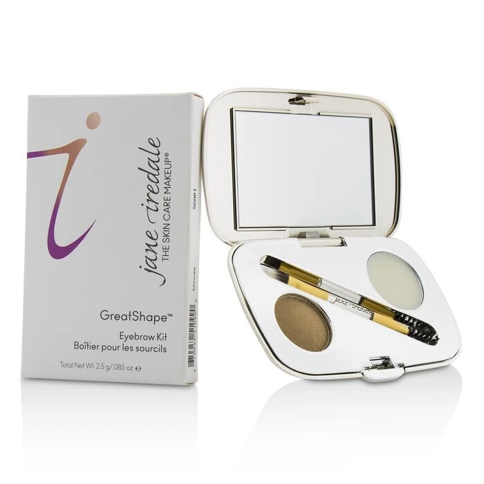 Jane Iredale GreatShape Eyebrow Kit (1x Brow Powder, 1x Brow Wax, 1x Applicator) - Blonde 2.5g/0.85oz - Image 2