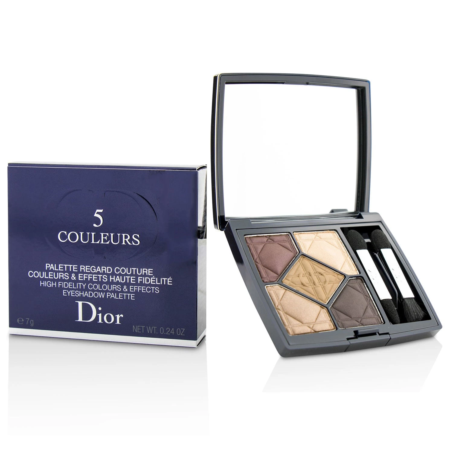 Christian Dior 5 Couleurs High Fidelity Colors & Effects Eyeshadow Palette - # 457 Fascinate 7g/0.24oz - Image 2