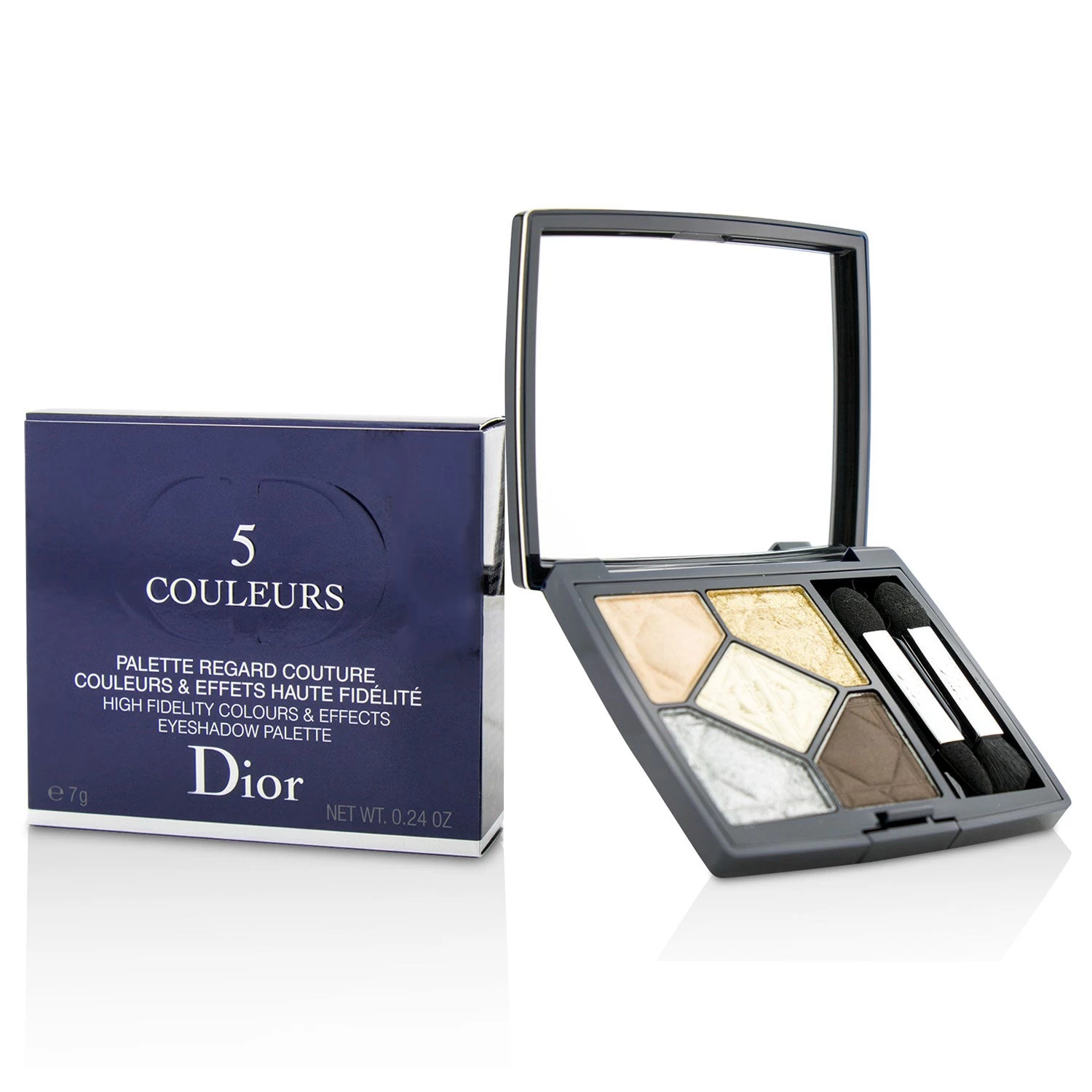 Christian Dior 5 Couleurs High Fidelity Colors & Effects Eyeshadow Palette - # 457 Fascinate 7g/0.24oz - Image 5