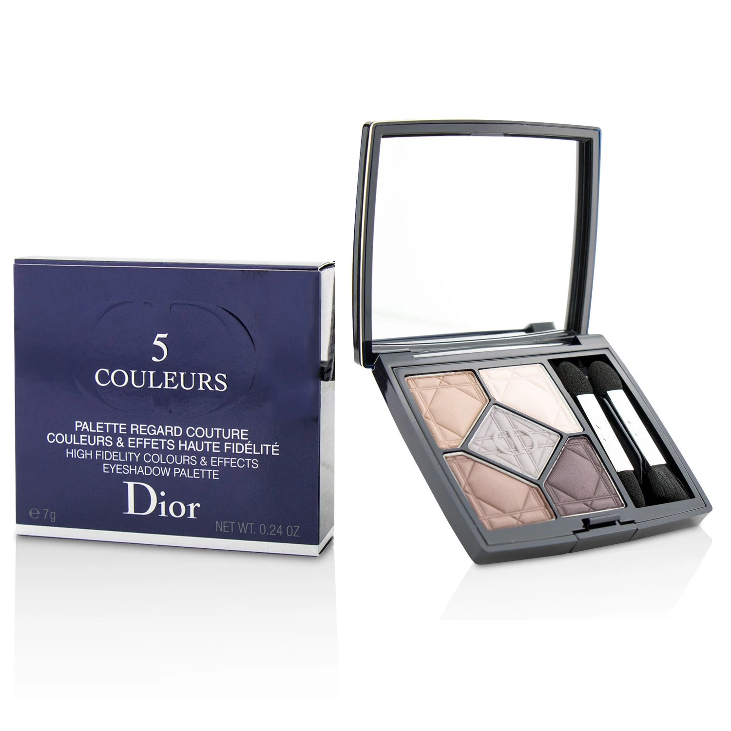 Christian Dior 5 Couleurs High Fidelity Colors & Effects Eyeshadow Palette - # 457 Fascinate 7g/0.24oz - Image 17