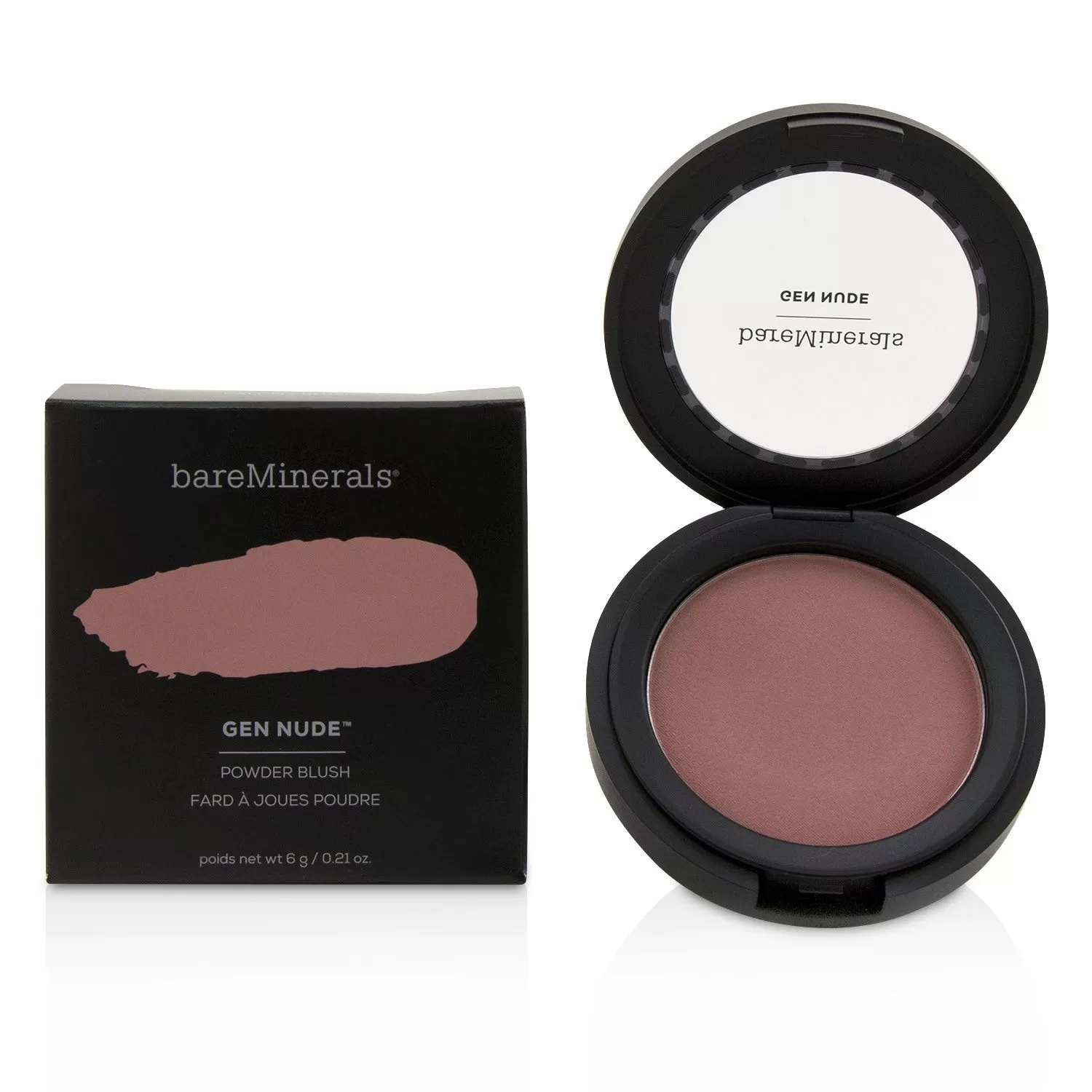 BareMinerals Gen Nude Powder Blush - # Peachy Keen 6g/0.21oz - Image 2