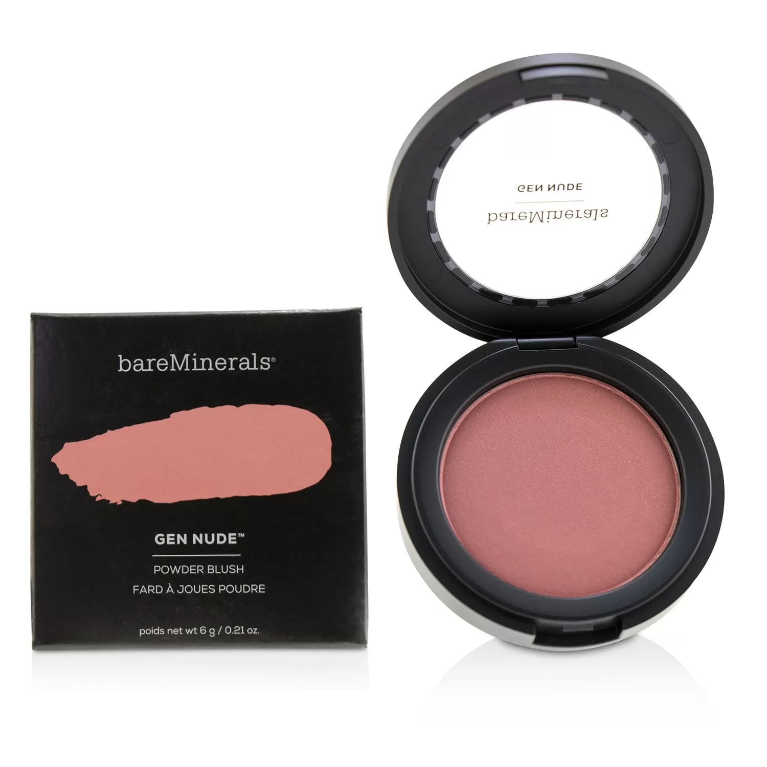 BareMinerals Gen Nude Powder Blush - # Peachy Keen 6g/0.21oz - Image 5