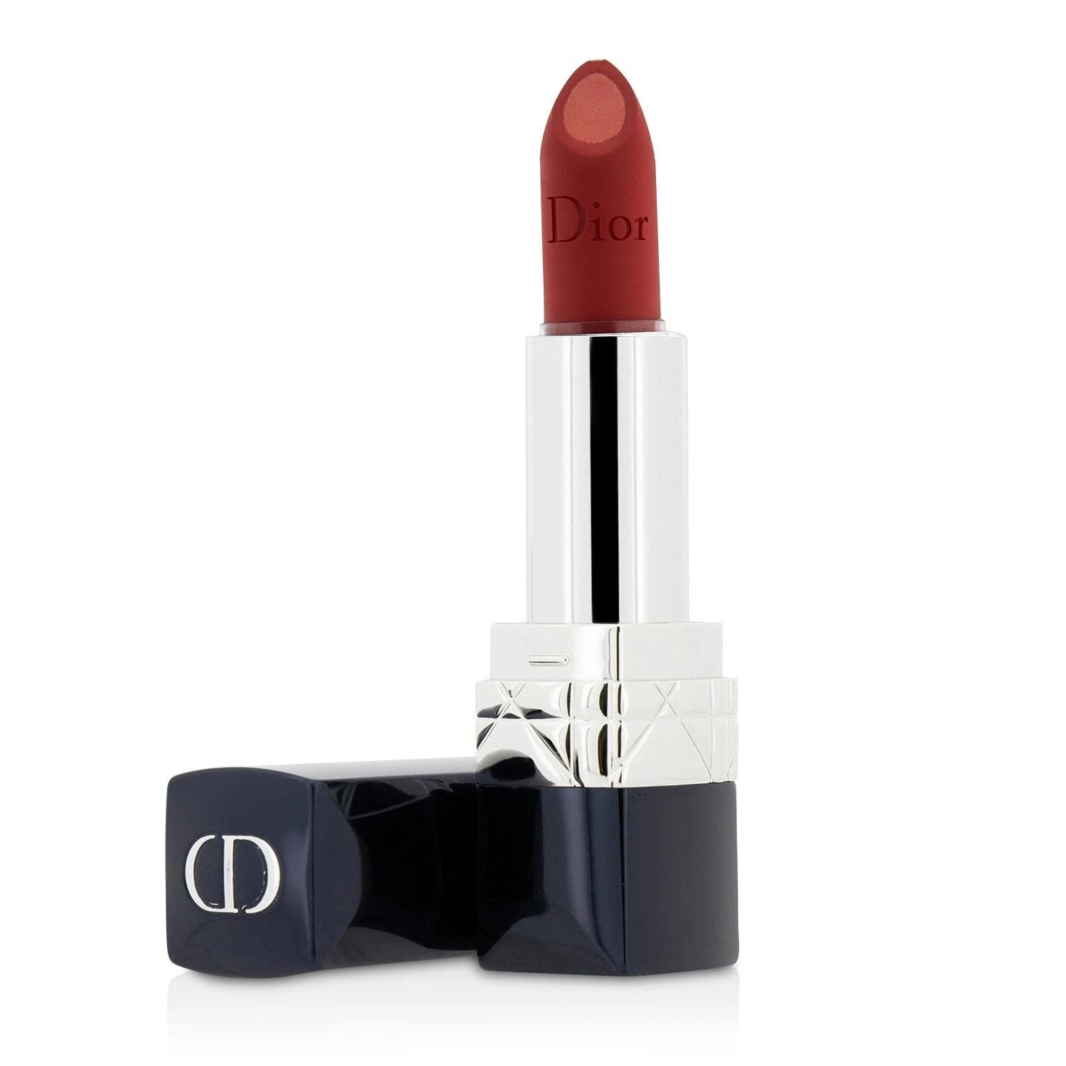 Christian Dior Rouge Dior Double Rouge Matte Metal Colour & Couture Contour Lipstick - # 992 Poison Purple 3.5g/0.12oz - Image 6