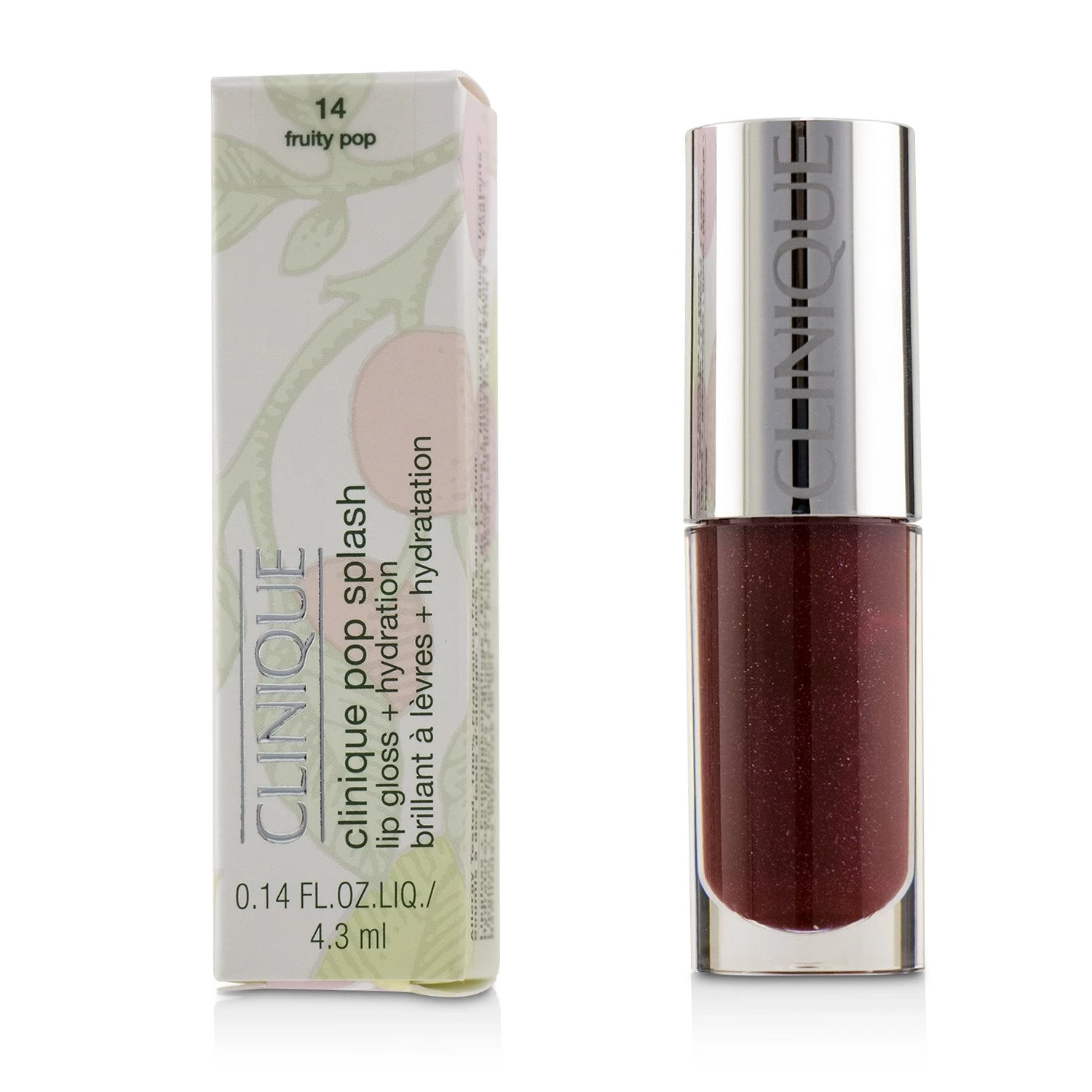 Clinique Pop Splash Lip Gloss + Hydration - # 12 Rosewater Pop 4.3ml/0.14oz - Image 19
