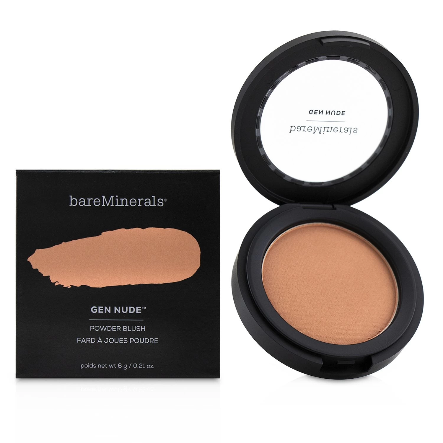 BareMinerals Gen Nude Powder Blush - # Strike A Rose 6g/0.21oz - Image 20
