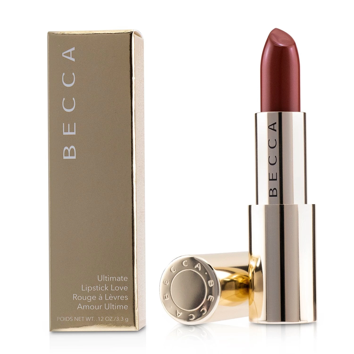 Becca Ultimate Lipstick Love - # Merlot (Cool Red Berry) 3.3g/0.12oz - Image 3
