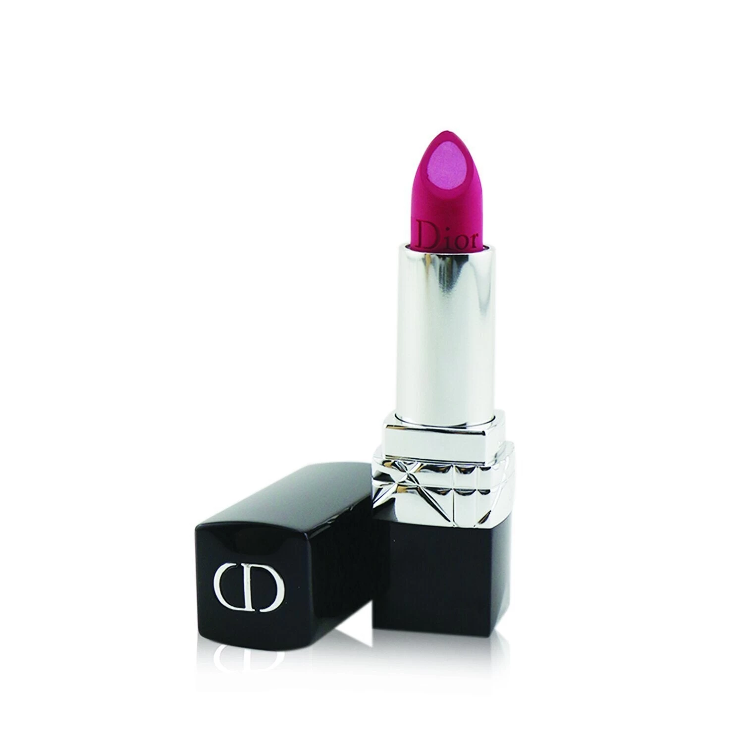 Christian Dior Rouge Dior Double Rouge Matte Metal Colour & Couture Contour Lipstick - # 552 Lively Fire 3.5g/0.12oz - Image 7