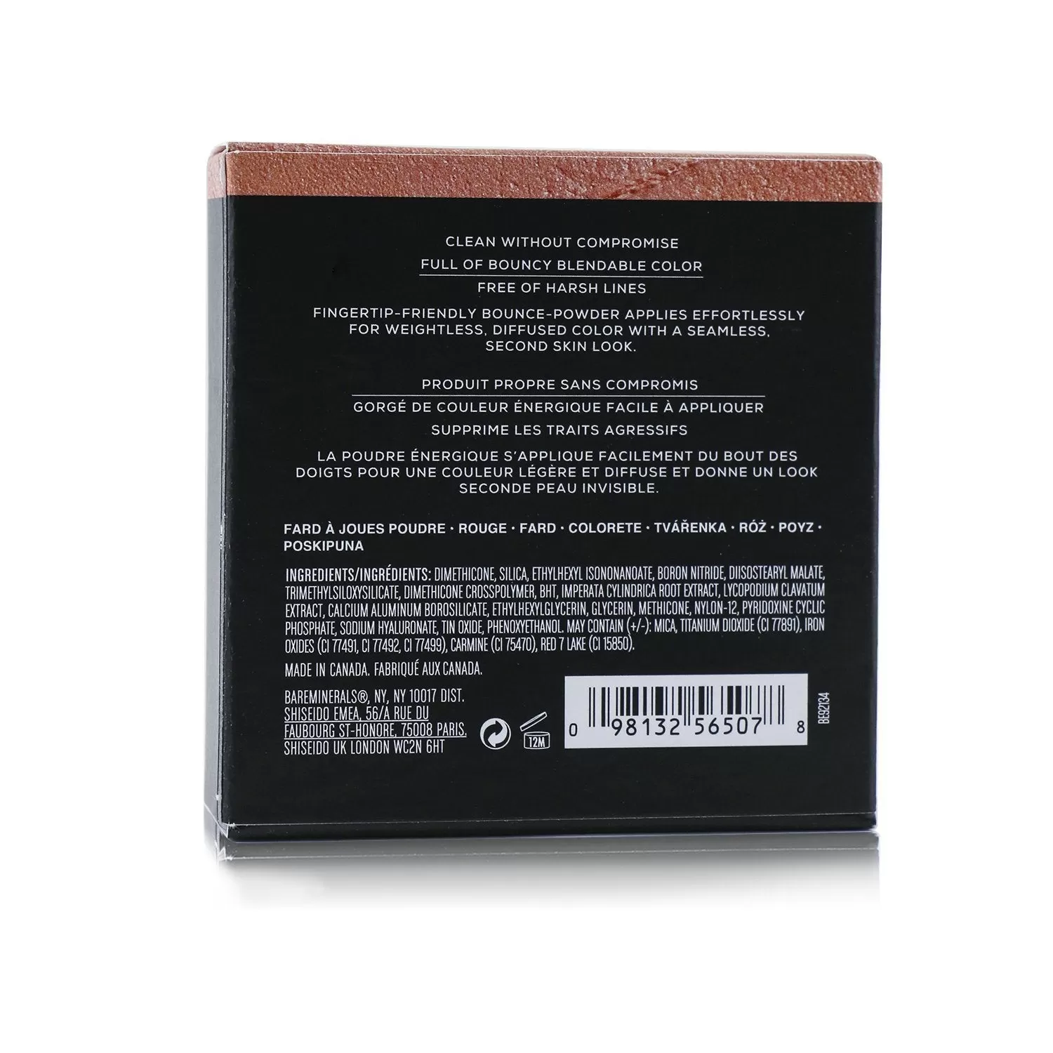 BareMinerals Bounce & Blur Powder Blush - # Coral Cloud 5.9g/0.19oz - Image 10