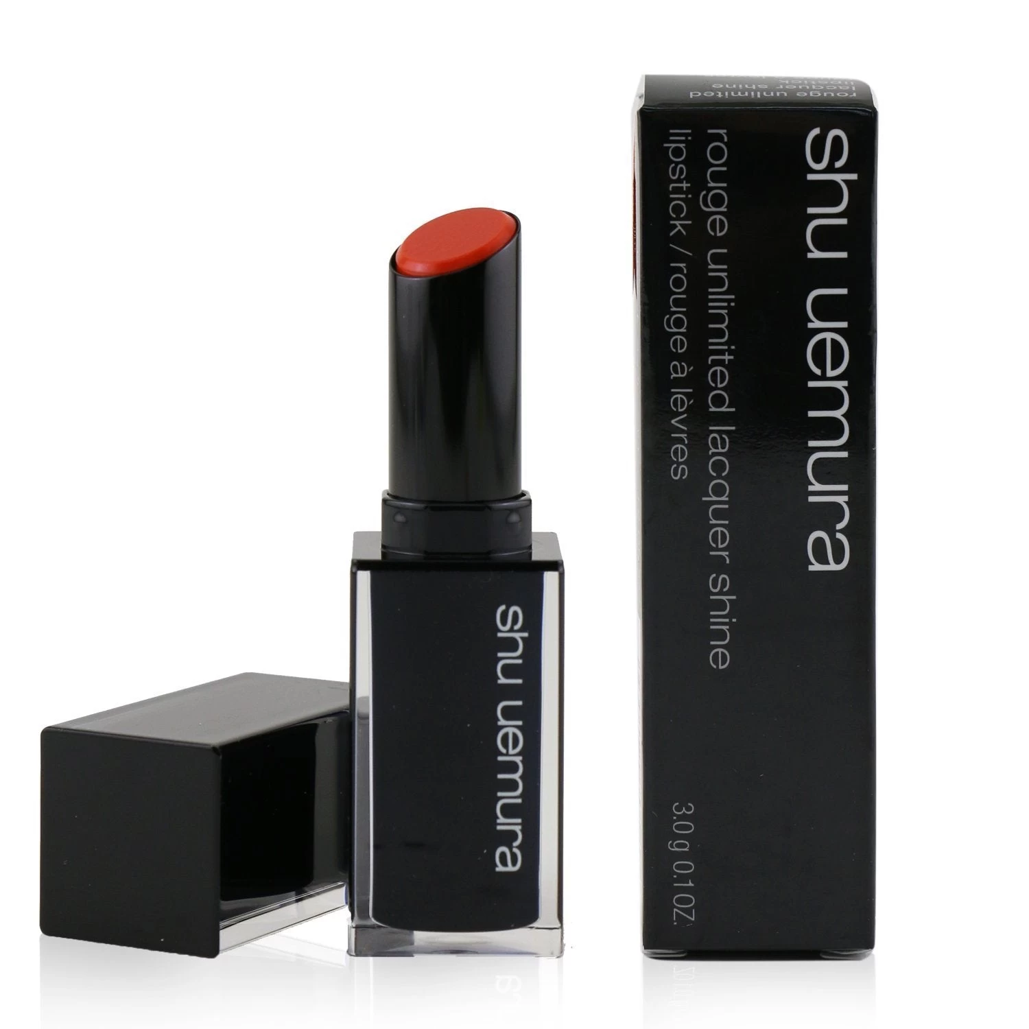 Shu Uemura Rouge Unlimited Lacquer Shine Lipstick - # LS CR 341 3g/0.1oz - Image 13