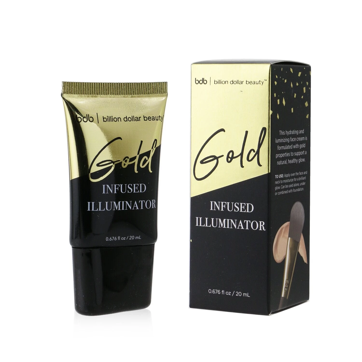 Billion Dollar Brows Gold Infused Illuminator 20ml/0.676oz - Image 2