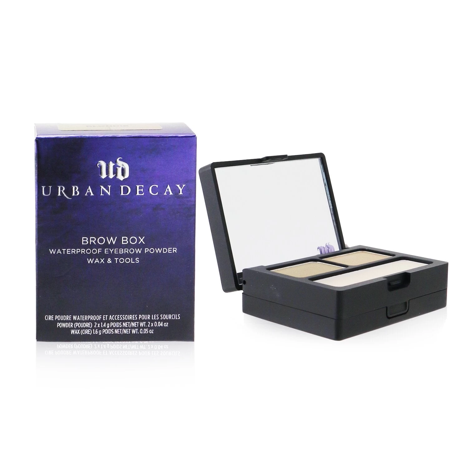 Urban Decay Brow Box: Eyebrow Powder + Wax + Tools - Blondie - Image 2