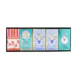 Anna Sui Compact Miniature Coffret: Secret Wish Eau De Toilette 5ml + Fantasia Eau De Toilette 5ml X2 + Fantasia Mermaid Eau De Toilette 5ml + Fantasia Forever Eau De Toilette 5ml 5pcs