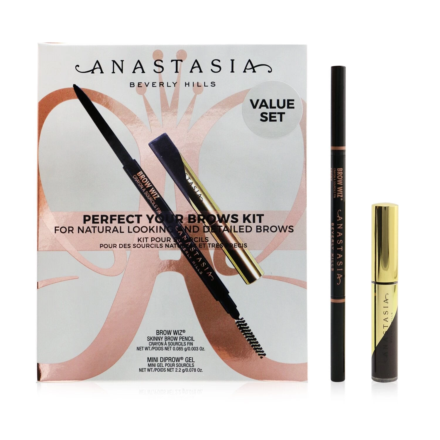 Anastasia Beverly Hills Perfect Your Brows Kit (Brow Wiz + Mini Dipbrow Gel) - # Soft Brown 2pcs - Image 12