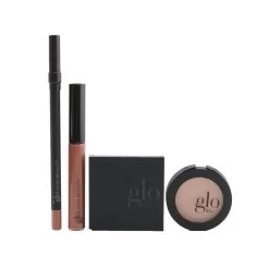 Glo Skin Beauty Desk To Datenight (Mini Shadow Quad + Blush + Lip Pencil + Lip Gloss) - # Bon Voyage 4pcs