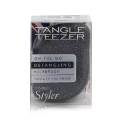 Tangle® Teezer Tangle Teezer Compact Styler On-The-Go Detangling Hair Brush - # Onyx Sparkle 1pc