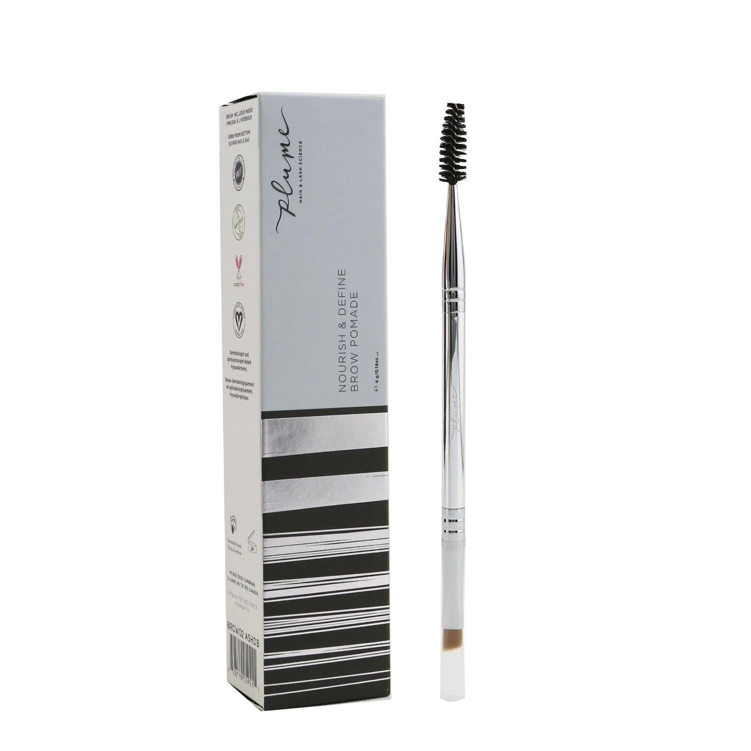 Plume Science Nourish & Define Brow Pomade (With Dual Ended Brush) - # Golden Silk 4g/0.14oz - Image 5