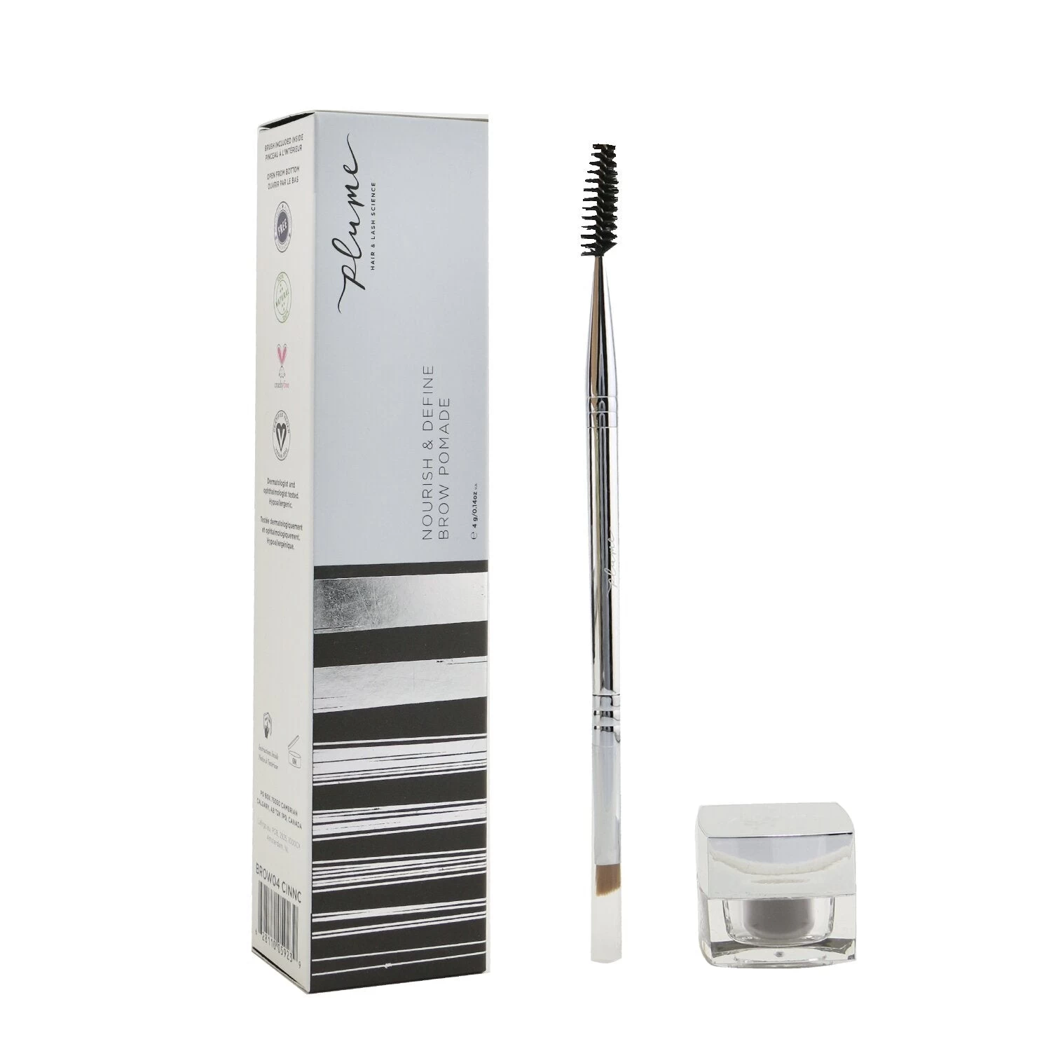 Plume Science Nourish & Define Brow Pomade (With Dual Ended Brush) - # Golden Silk 4g/0.14oz - Image 11