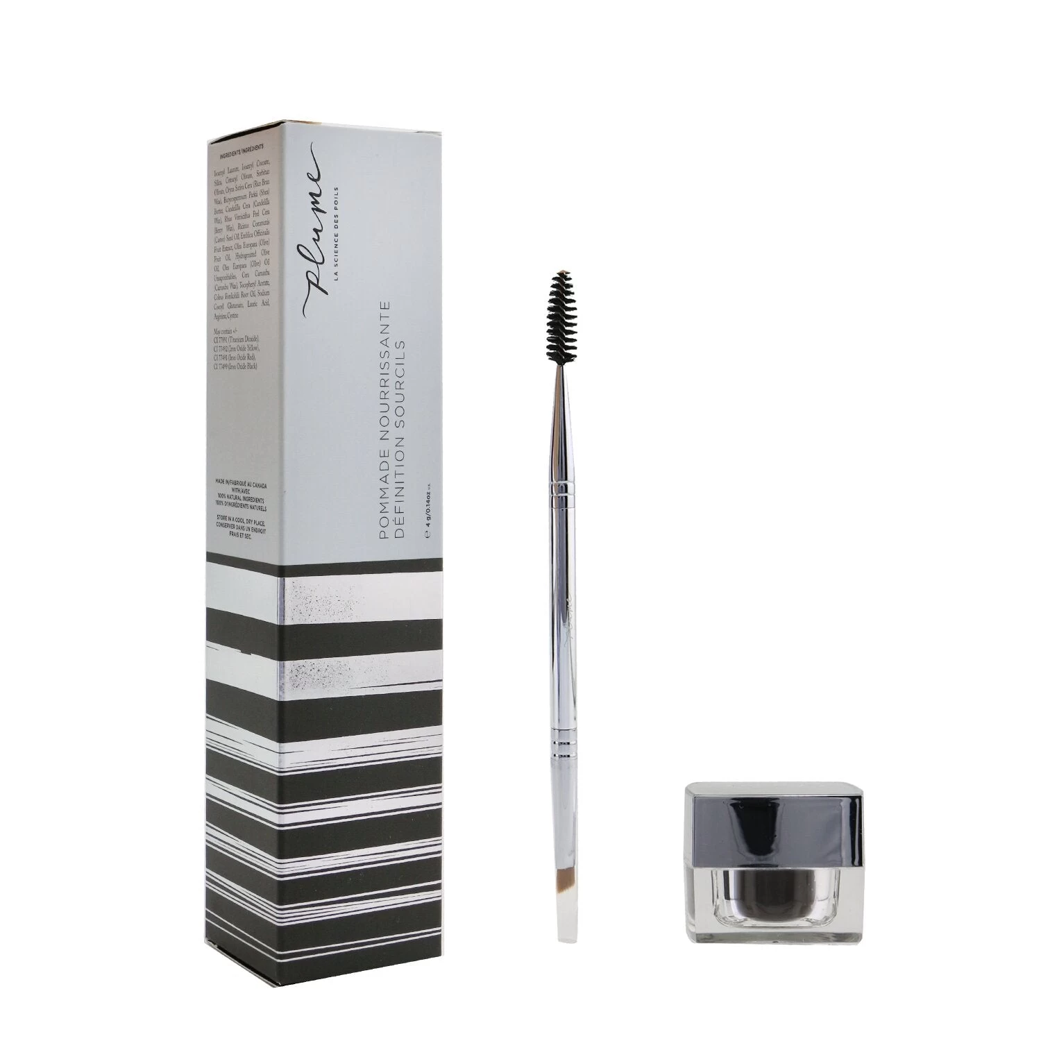 Plume Science Nourish & Define Brow Pomade (With Dual Ended Brush) - # Golden Silk 4g/0.14oz - Image 14