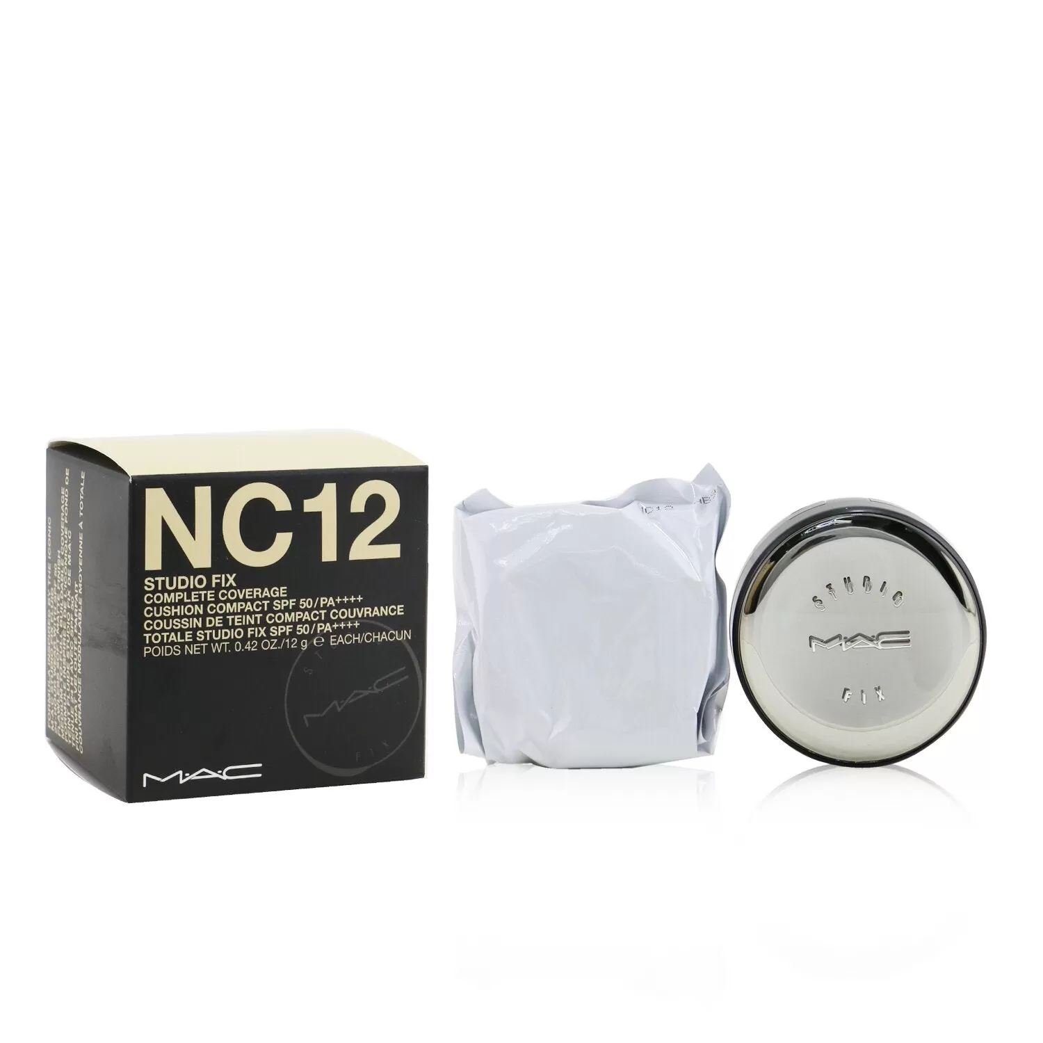 MAC Studio Fix Complete Coverage Cushion Compact SPF 50 (With An Extra Refill) - # NC20 2x12g/0.42oz - Image 14