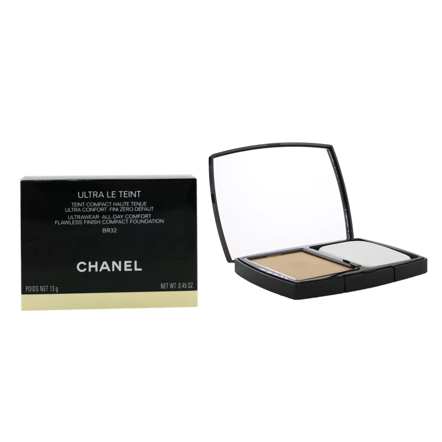 Chanel Ultra Le Teint Ultrawear All Day Comfort Flawless Finish Compact Foundation - # B40 13g/0.45oz - Image 9
