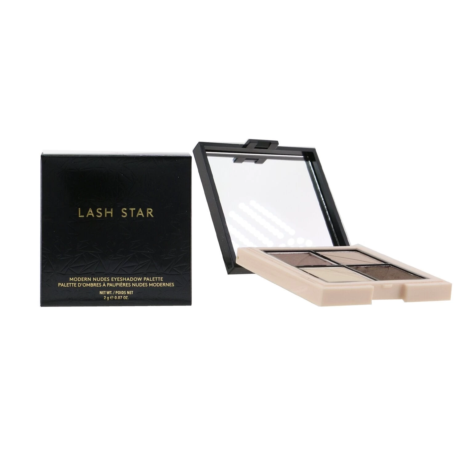 Lash Star Modern Nudes Quad Eyeshadow Palette - # 1 Flesh Tones 2g/0.07oz - Image 5