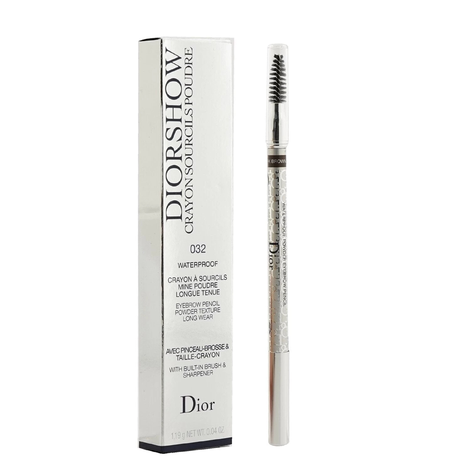 Christian Dior Diorshow Waterproof Crayon Sourcils Poudre - # 04 Auburn 1.19g/0.04oz - Image 6