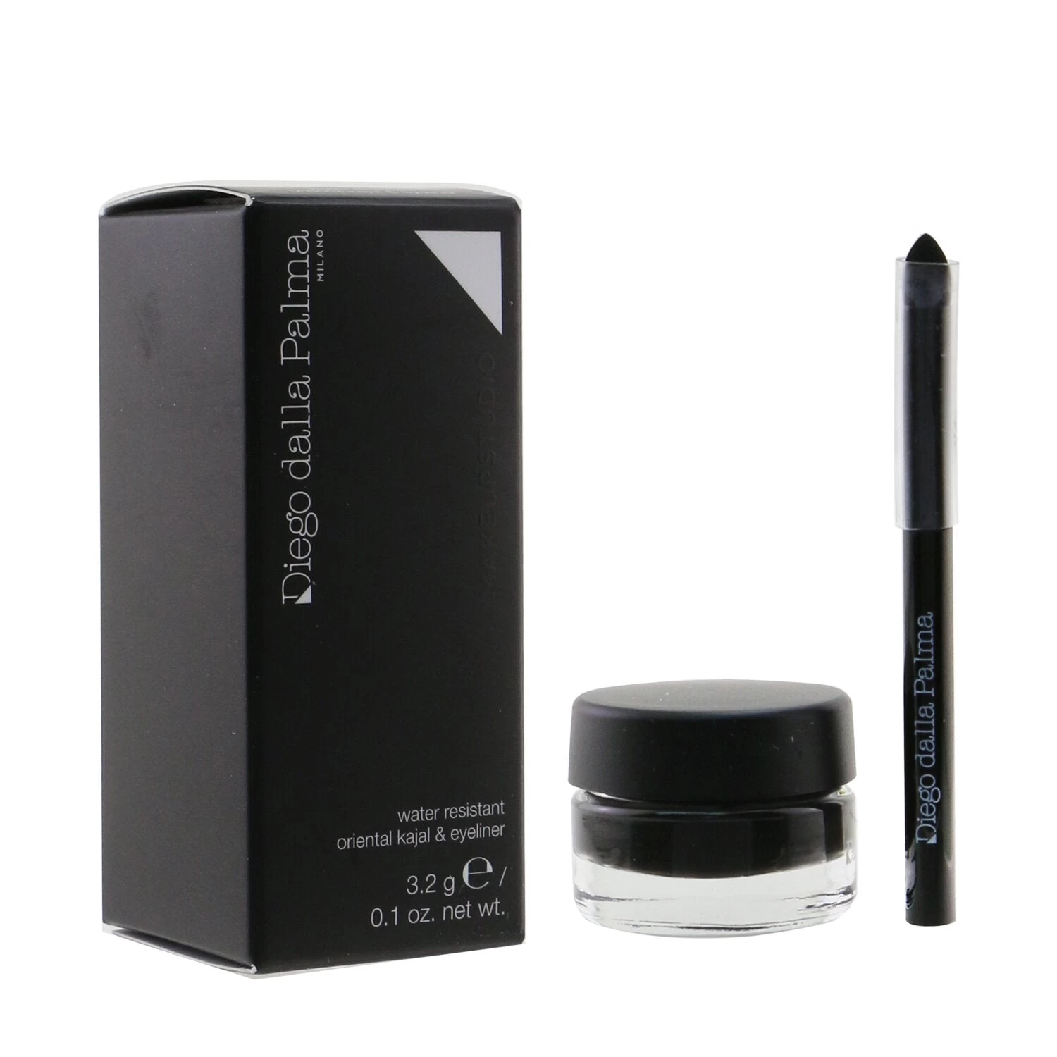 Diego Dalla Palma Milano Makeupstudio Water Resistant Oriental Kajal & Eyeliner - 11 (Black) 3.2g/0.1oz - Image 2