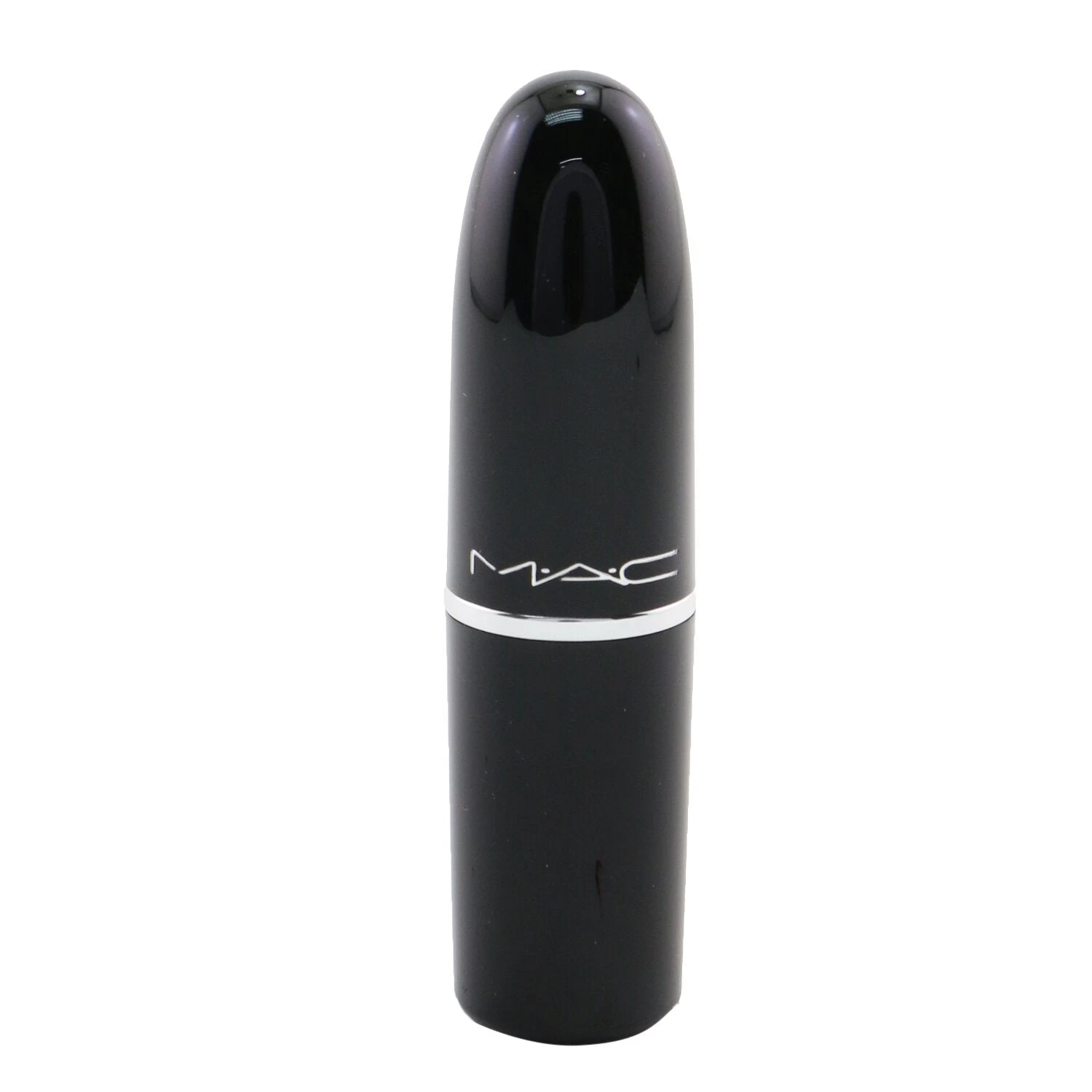 MAC Lustreglass Lipstick - # 550 Succumb To Plum (Deep Cool Purple) 3g/0.1oz - Image 3