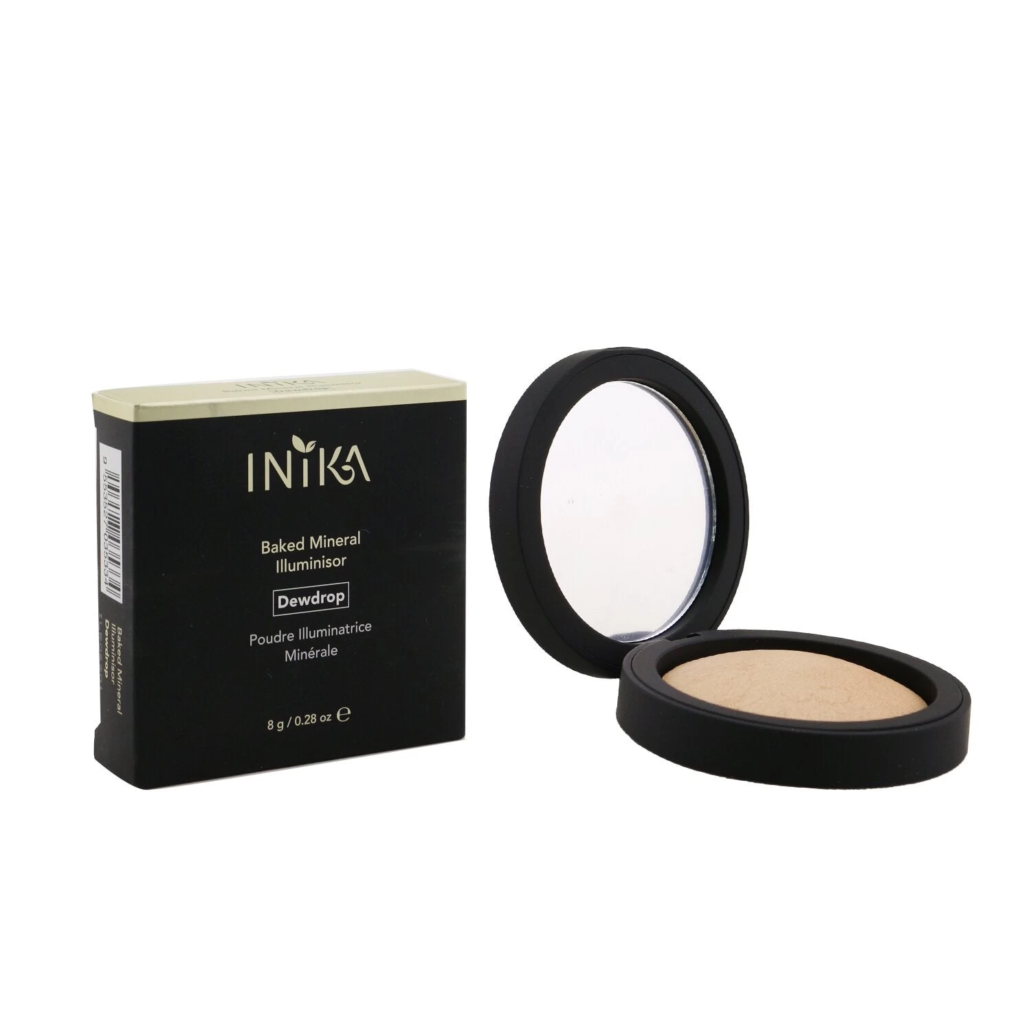 INIKA Organic Baked Mineral Illuminisor - # Dewdrop 8g/0.28oz - Image 2