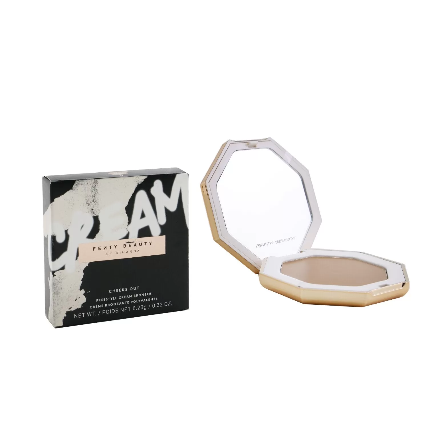 Fenty Beauty By Rihanna Cheeks Out Freestyle Cream Bronzer - # 02 Butta Biscuit (Light With Neutral Undertone) 6.23g/0.22oz - Image 2