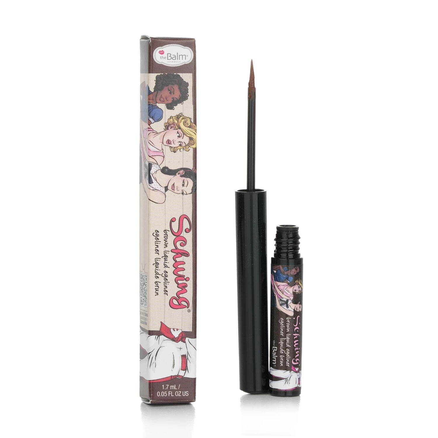 TheBalm Schwing Liquid Eyeliner - Brown 1.7ml/0.05oz - Image 2