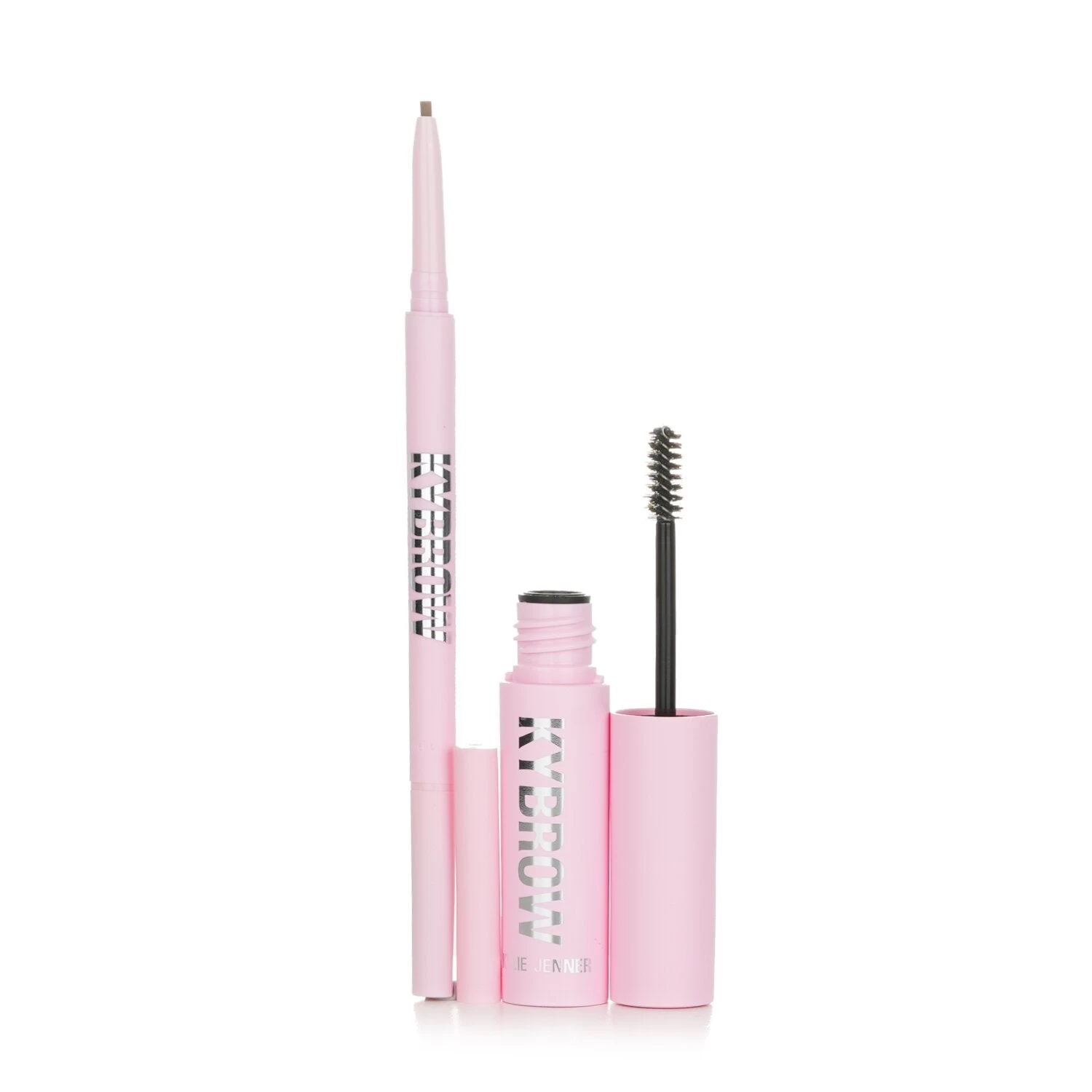 Kylie By Kylie Jenner KyBrow Kit: Brow Gel 5ml + Brow Pencil 0.09g - # 004 Medium Brown 2pcs