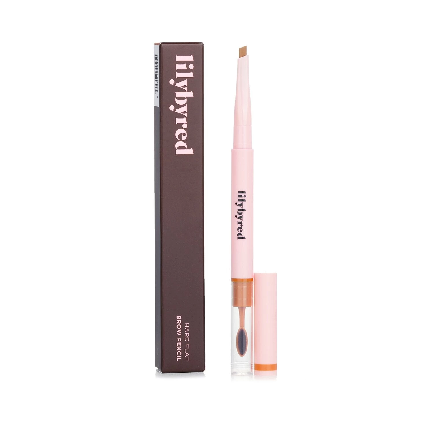 Lilybyred Hard Flat Brow Pencil - # 02 Medium Brown 0.2g - Image 5