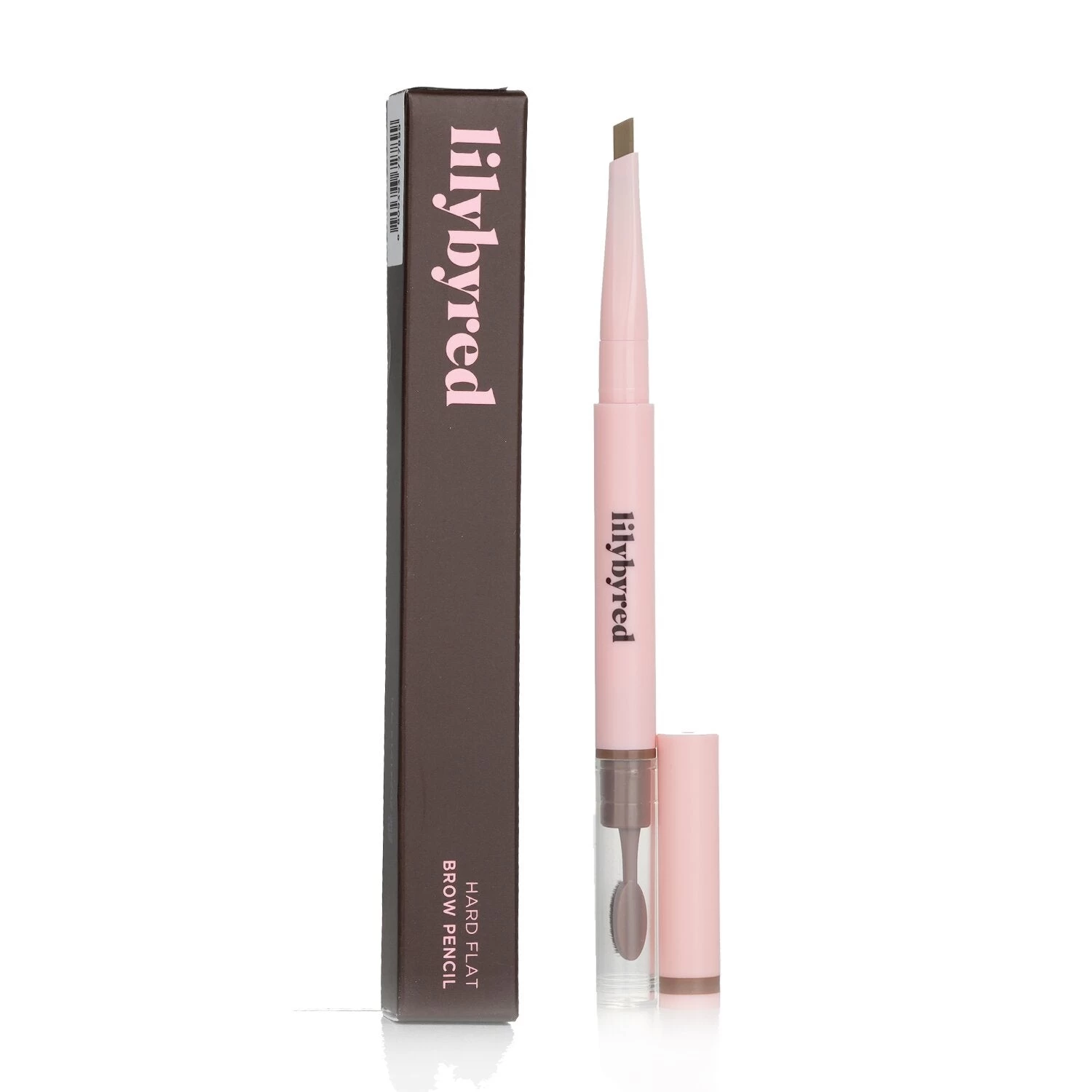 Lilybyred Hard Flat Brow Pencil - # 02 Medium Brown 0.2g - Image 14