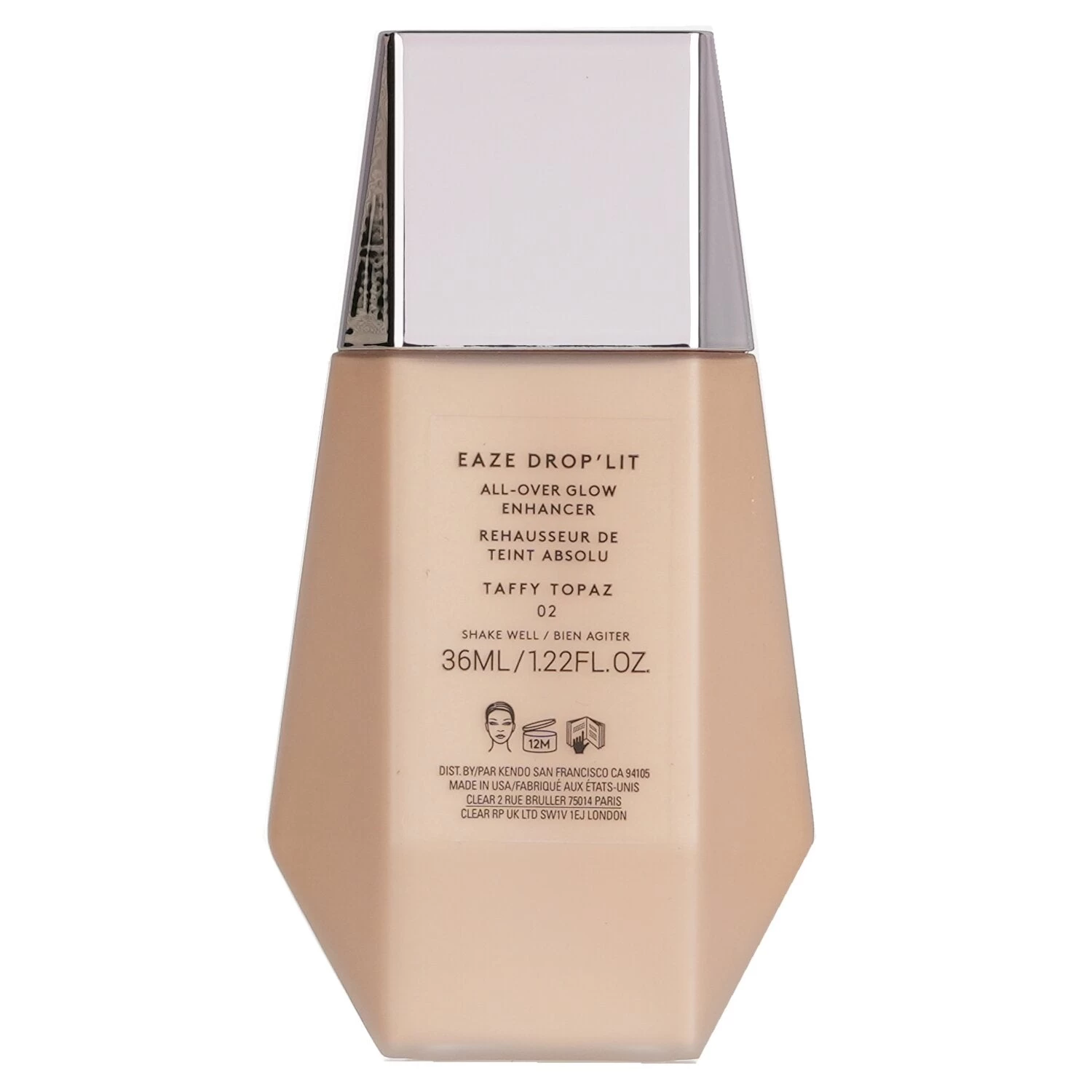 Fenty Beauty By Rihanna Eaze Drop'Lit All Over Glow Enhancer - # 02 Taffy Topaz 36ml/1.22oz - Image 3