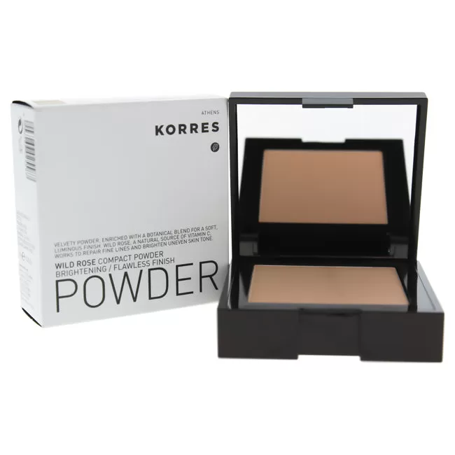 Korres Wild Rose Compact Powder - WRP2 By Korres For Women - 0.35 Oz Powder