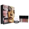 Guess Beauty Lip Lookbook - 101 Nude By Guess For Women - 6 Pc Kit 3 X 0.14oz Lip Gloss, 3 X 0.14oz Matte Liquid Lipstick